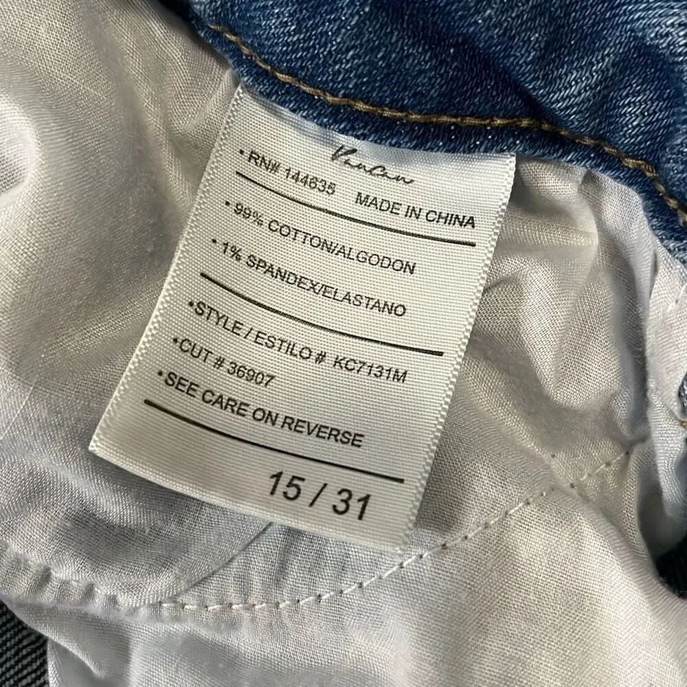 KanCan Distressed Cheetah Jeans - Picture 10 of 11